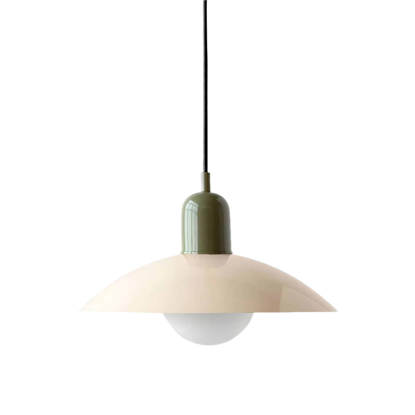 Nordic Minimalist Pendant Light – Bauhaus Iron Design with Adjustable Height for Kitchen and Dining Spaces 12