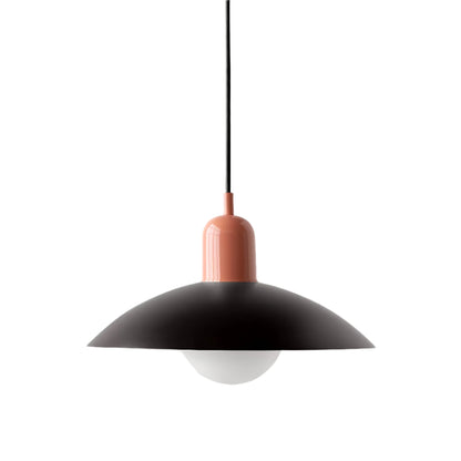 Nordic Minimalist Pendant Light – Bauhaus Iron Design with Adjustable Height for Kitchen and Dining Spaces 11