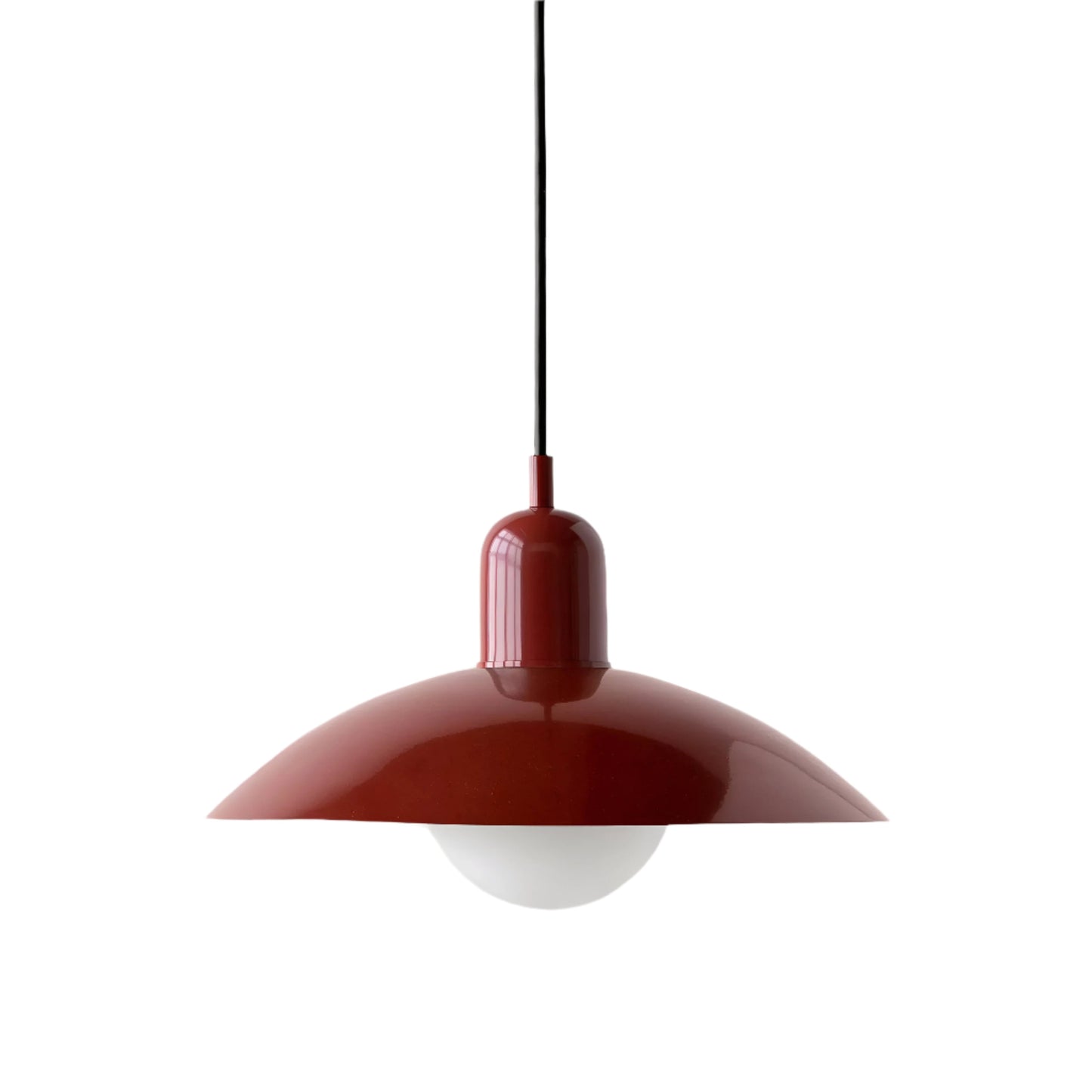 Nordic Minimalist Pendant Light – Bauhaus Iron Design with Adjustable Height for Kitchen and Dining Spaces 19