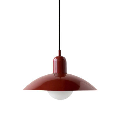 Nordic Minimalist Pendant Light – Bauhaus Iron Design with Adjustable Height for Kitchen and Dining Spaces 19