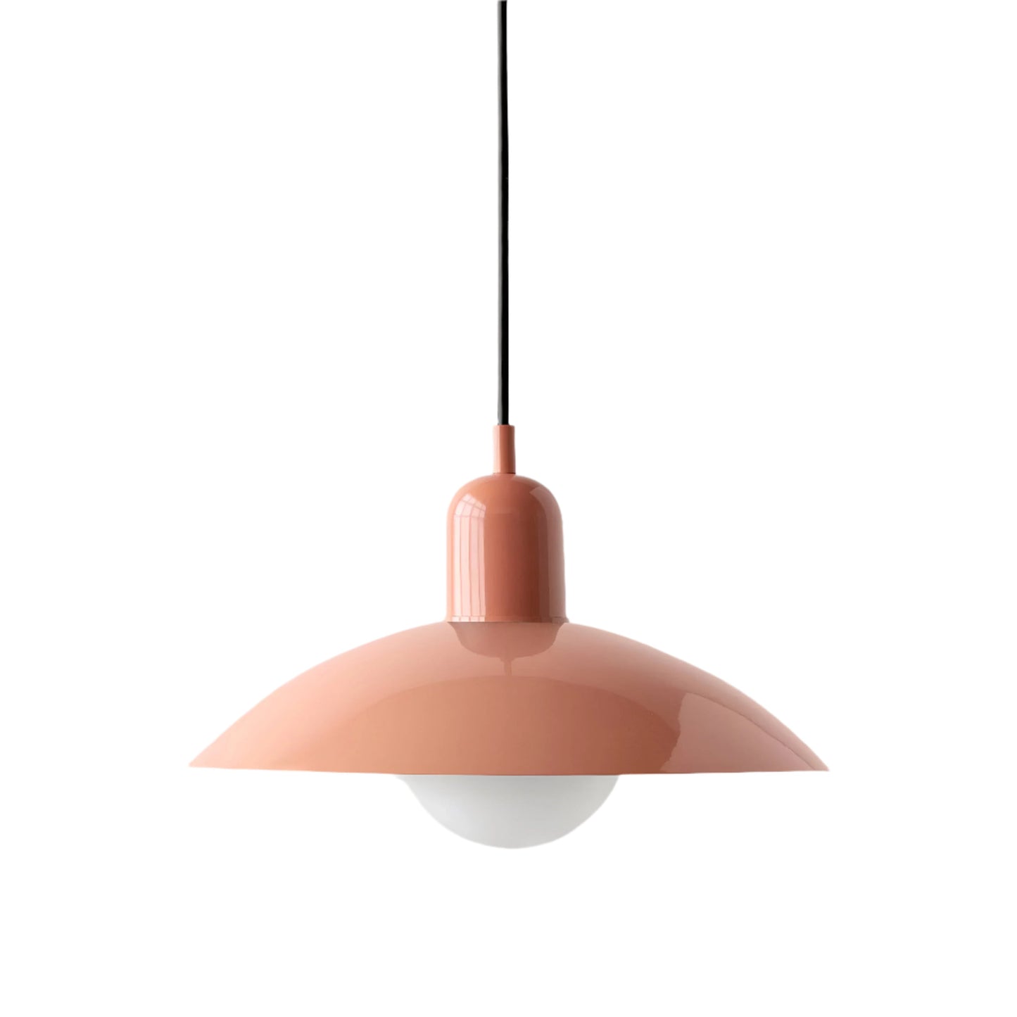Nordic Minimalist Pendant Light – Bauhaus Iron Design with Adjustable Height for Kitchen and Dining Spaces 20