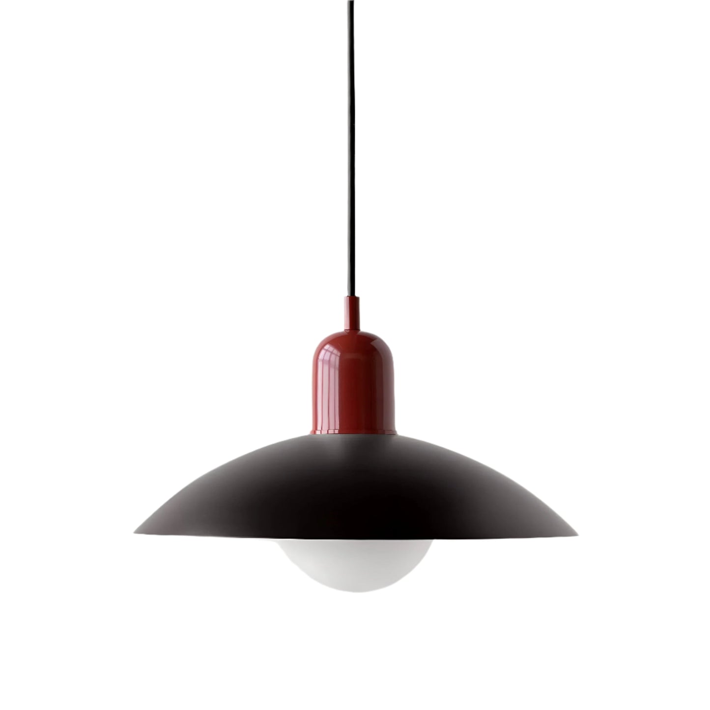 Nordic Minimalist Pendant Light – Bauhaus Iron Design with Adjustable Height for Kitchen and Dining Spaces 23