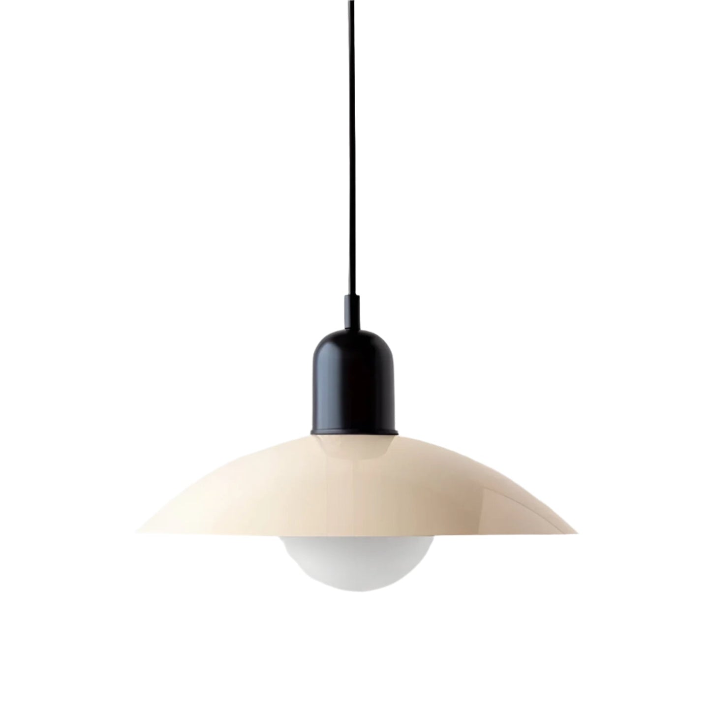 Nordic Minimalist Pendant Light – Bauhaus Iron Design with Adjustable Height for Kitchen and Dining Spaces 24